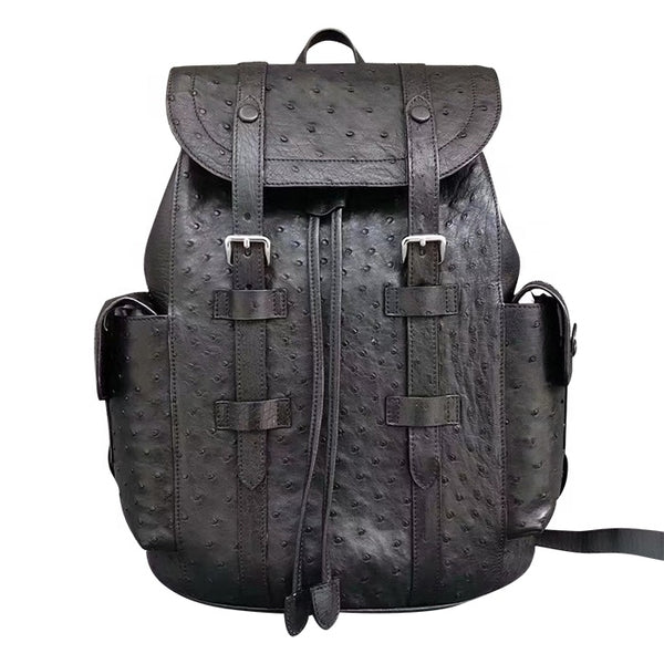 Premium Real Ostrich Leather Backpack – jranter